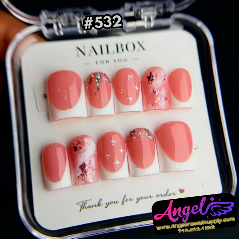 Angelina Handmade Custom Press-On #0510-#0539