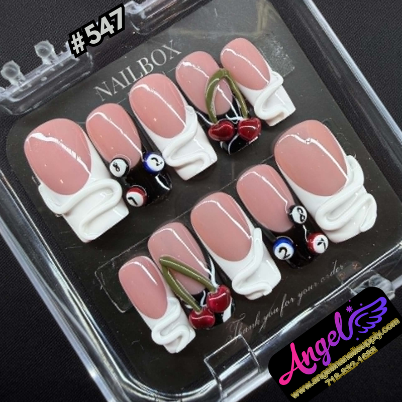 Angelina Handmade Custom Press-On #0547