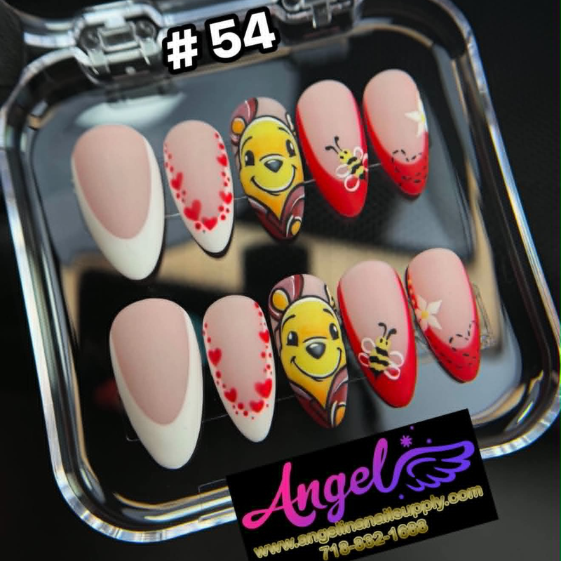 Angelina Handmade Custom Press-On #0030-#0059
