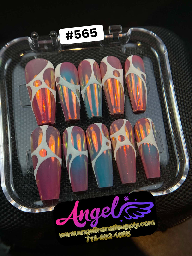 Angelina Handmade Custom Press-On | #565