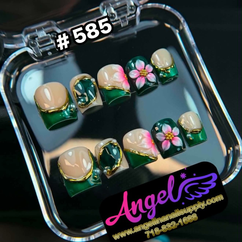 Angelina Handmade Custom Press-On #0585