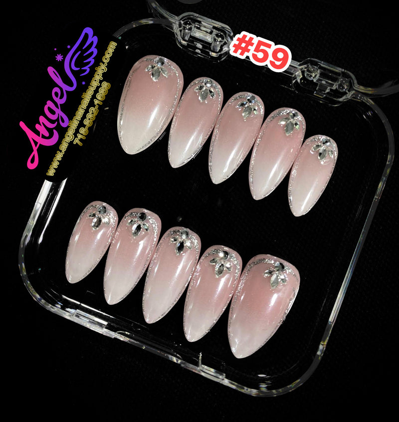 Angelina Handmade Custom Press-On | #030-#059