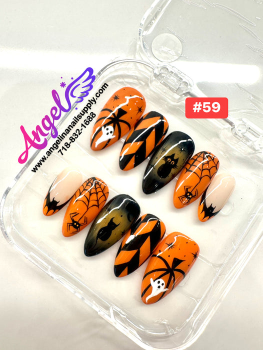 Angelina Handmade Custom Press-On | #030-#059