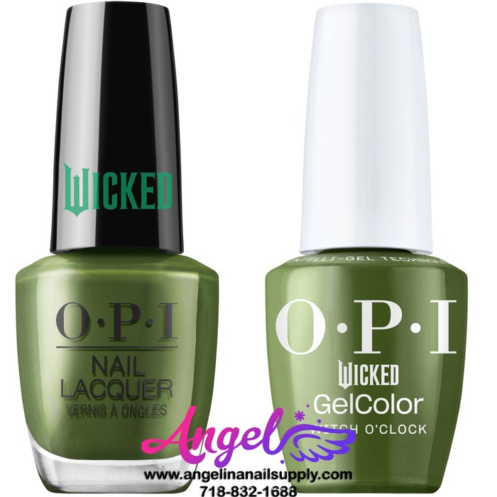 OPI Gel Color - Wicked Collection 12 Colors & 1 Base Gel 1 Top Gel| Holiday 2024