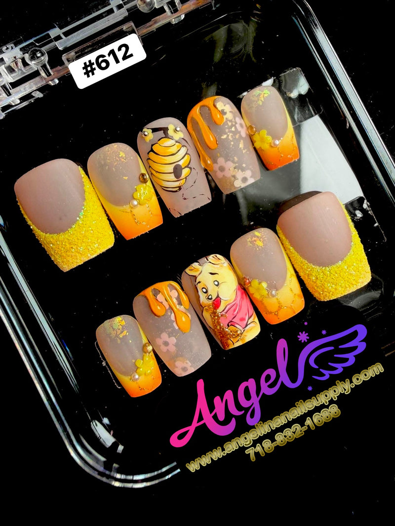 Angelina Handmade Custom Press-On | #612