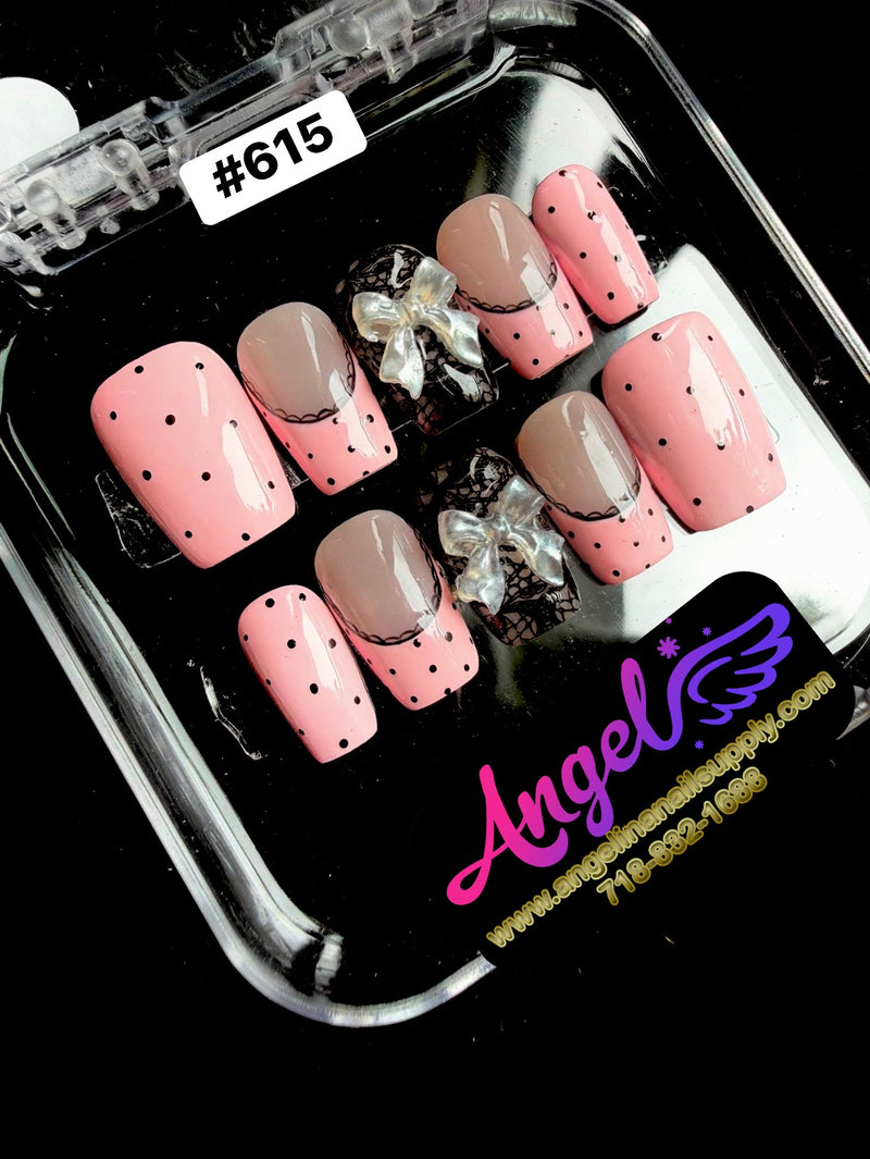 Angelina Handmade Custom Press-On | #615