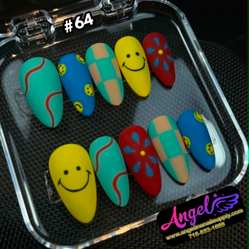 Angelina Handmade Custom Press-On #0060-#0089