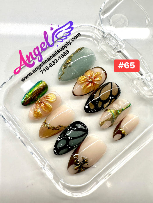 Angelina Handmade Custom Press-On | #060-#089