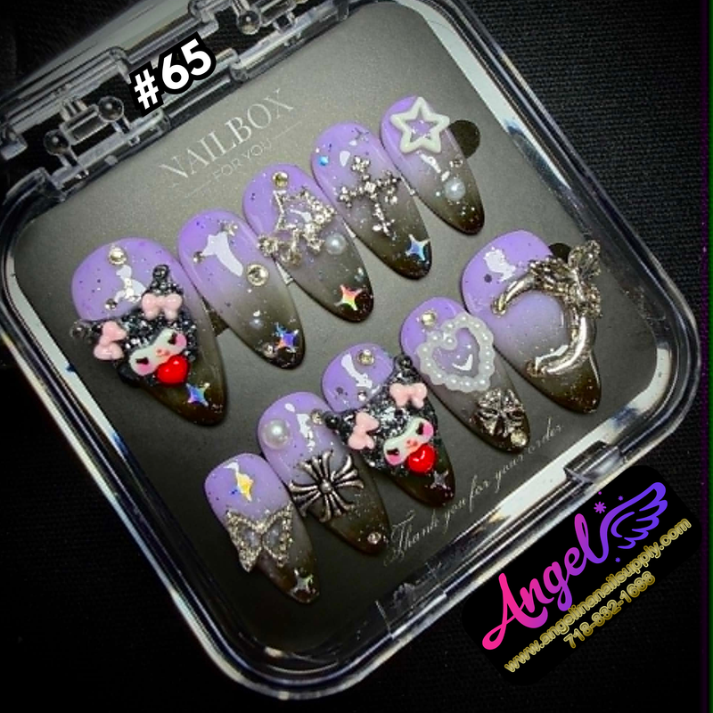 Angelina Handmade Custom Press-On #0060-#0089