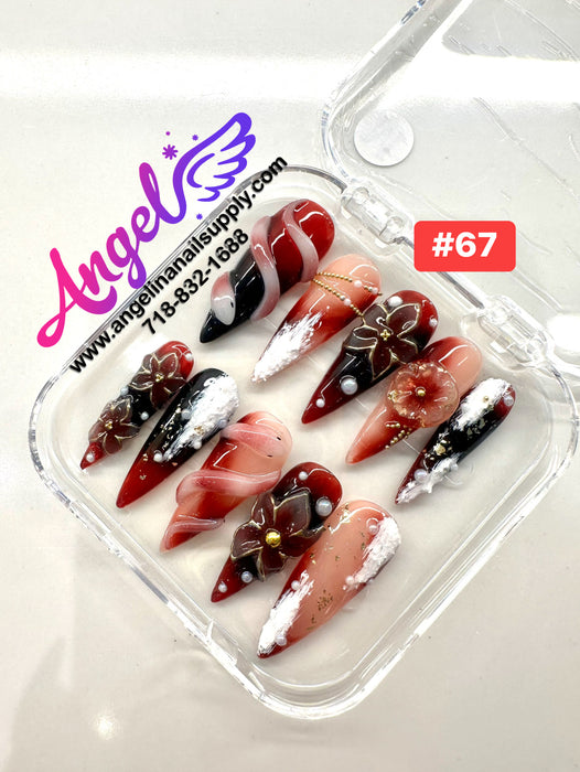 Angelina Handmade Custom Press-On | #060-#089