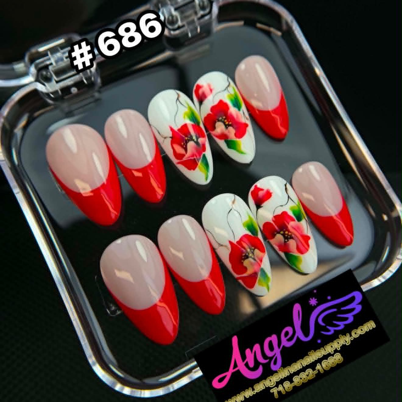 Angelina Handmade Custom Press-On #0686