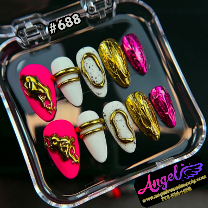 Angelina Handmade Custom Press-On #0688