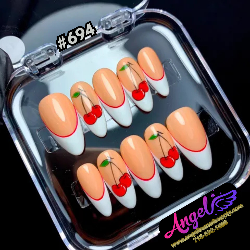 Angelina Handmade Custom Press-On #0694