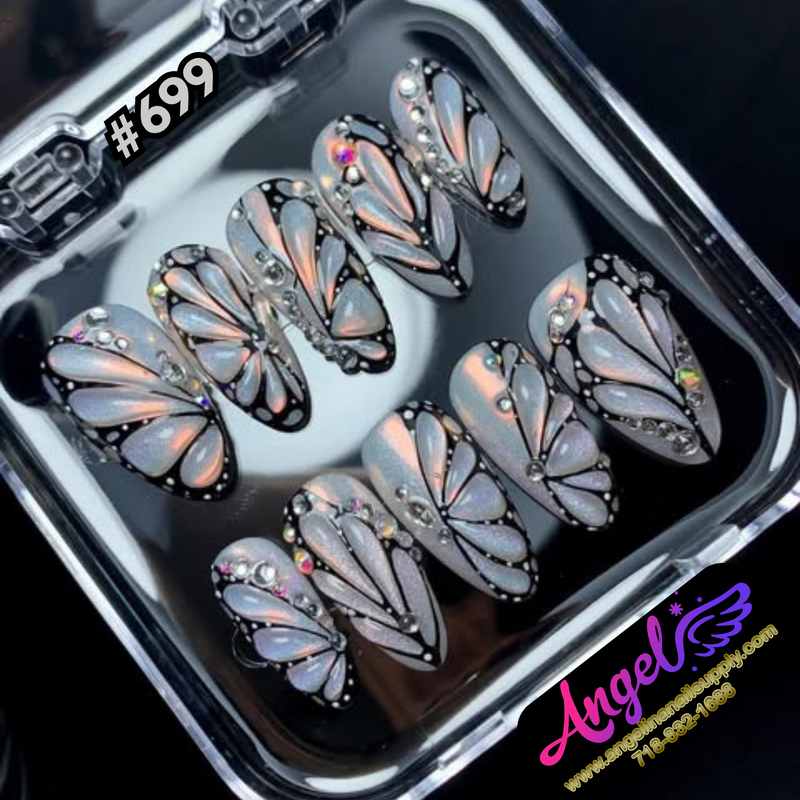 Angelina Handmade Custom Press-On #0699