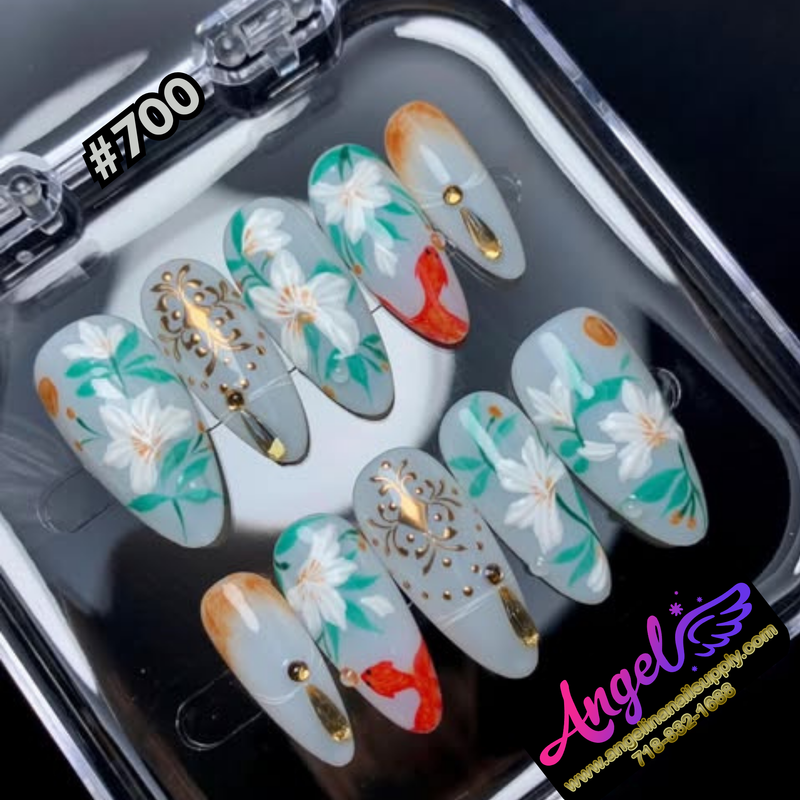 Angelina Handmade Custom Press-On #0700
