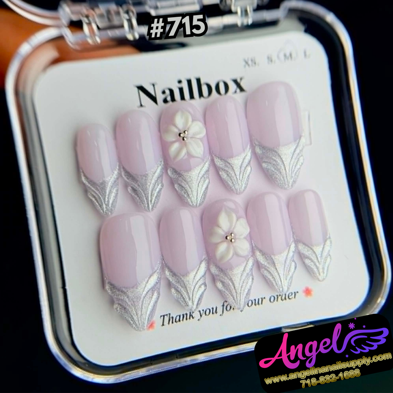 Angelina Handmade Custom Press-On #0715