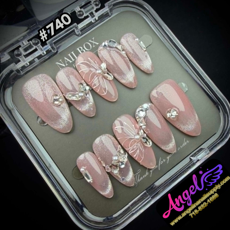 Angelina Handmade Custom Press-On #0740