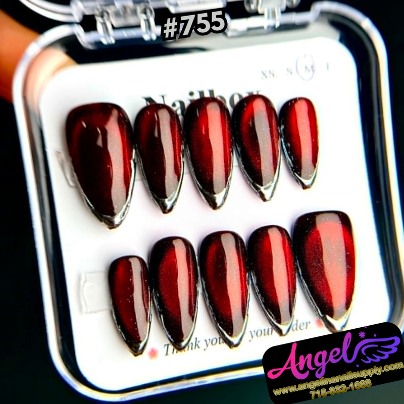 Angelina Handmade Custom Press-On #0755