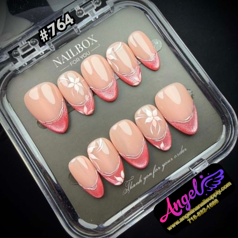 Angelina Handmade Custom Press-On #0764