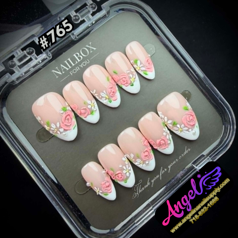 Angelina Handmade Custom Press-On #0765