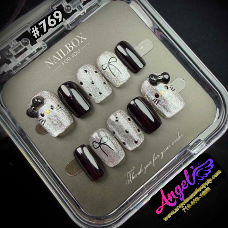 Angelina Handmade Custom Press-On #0769