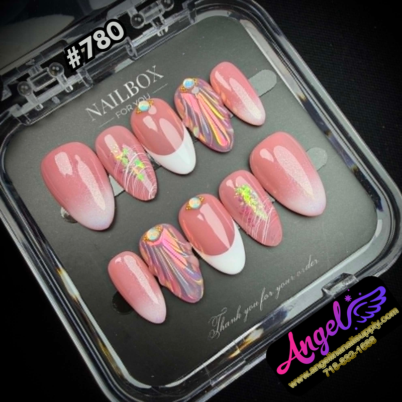 Angelina Handmade Custom Press-On #0780