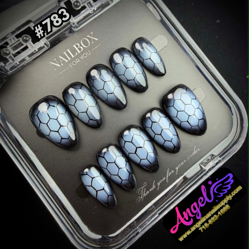Angelina Handmade Custom Press-On #0783