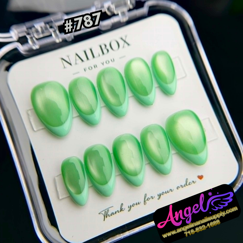 Angelina Handmade Custom Press-On #0787