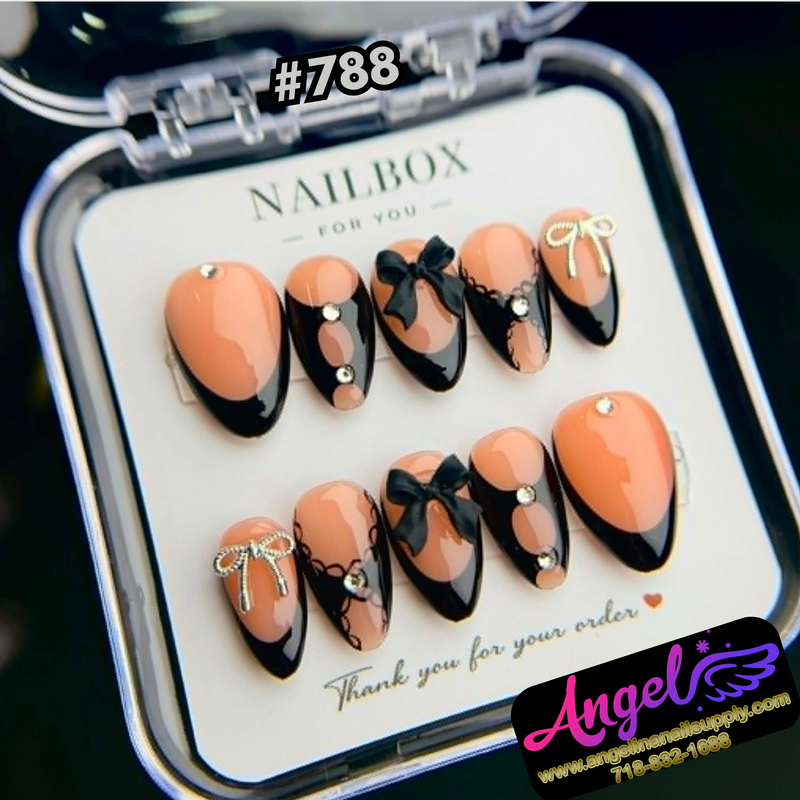 Angelina Handmade Custom Press-On #0788