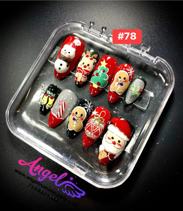 Angelina Handmade Custom Press-On | #060-#089