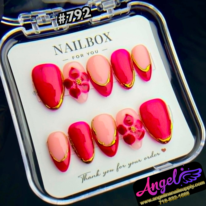 Angelina Handmade Custom Press-On #0792