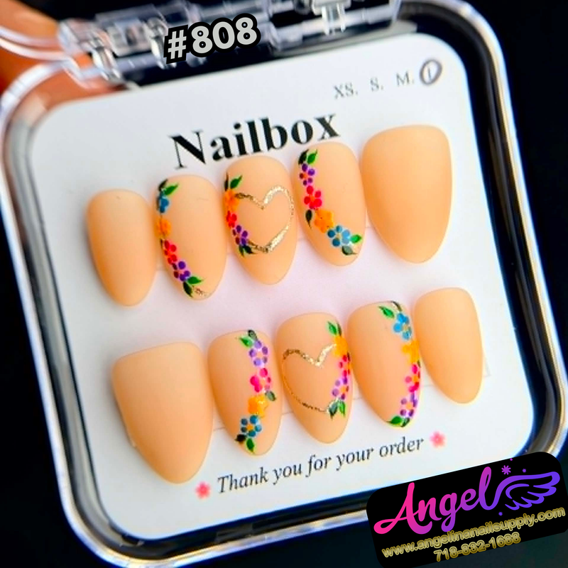 Angelina Handmade Custom Press-On #0808