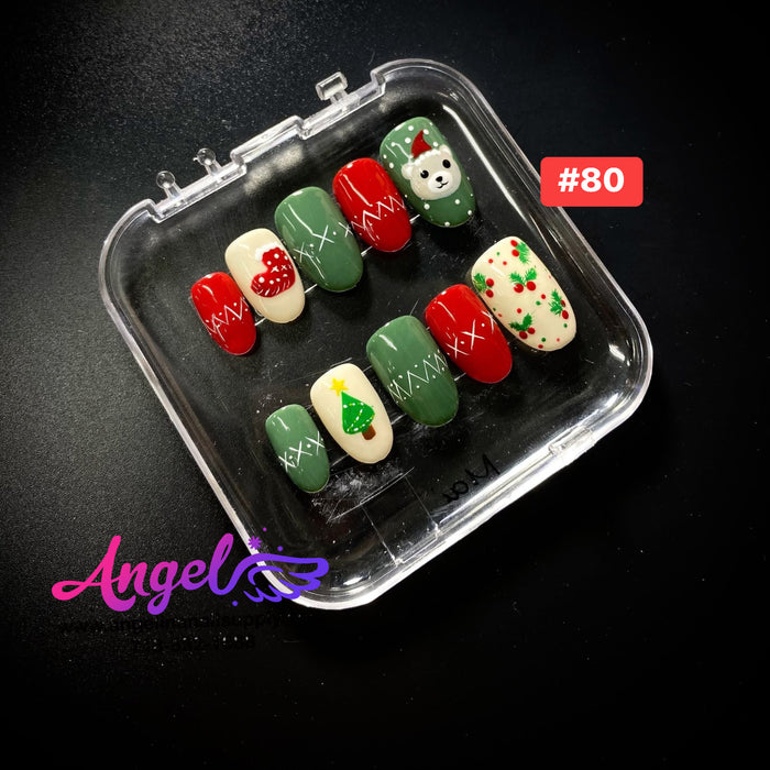 Angelina Handmade Custom Press-On | #060-#089