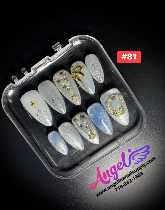 Angelina Handmade Custom Press-On | #060-#089