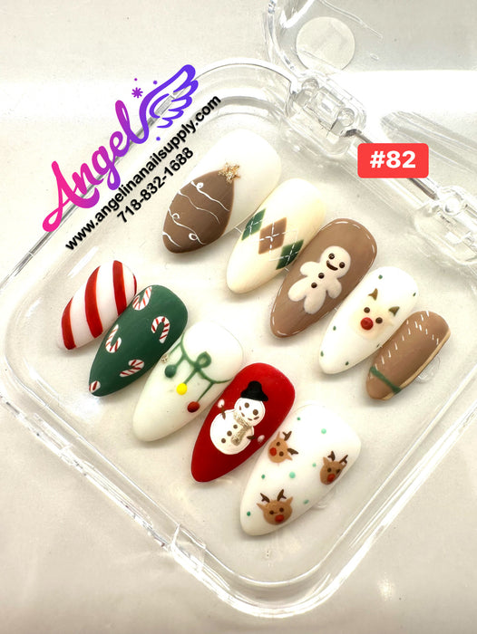 Angelina Handmade Custom Press-On | #060-#089