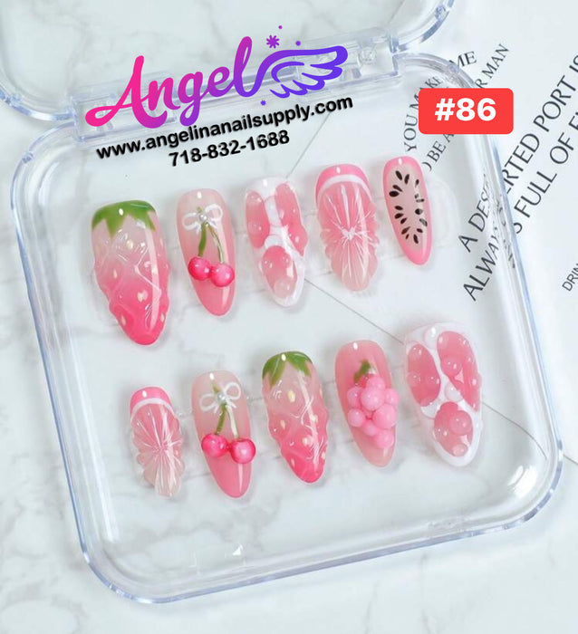 Angelina Handmade Custom Press-On | #060-#089