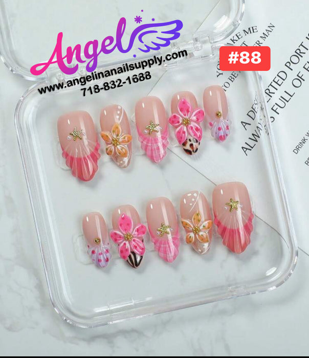 Angelina Handmade Custom Press-On | #060-#089