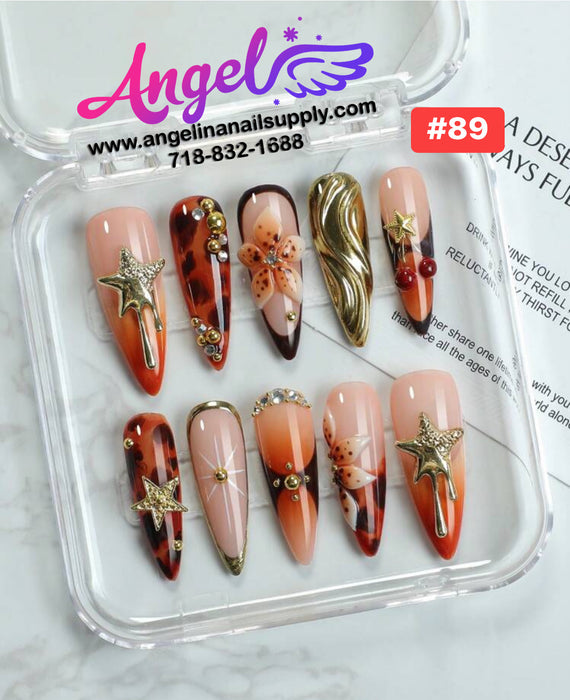 Angelina Handmade Custom Press-On | #060-#089