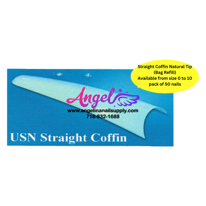 USN Straight Coffin Natural Tip (Bag Refill)