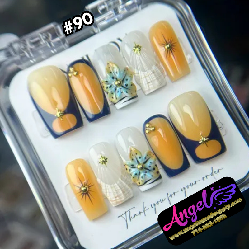 Angelina Handmade Custom Press-On #0090-#0119