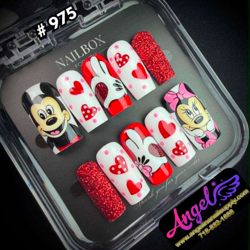 Angelina Handmade Custom Press-On #0975