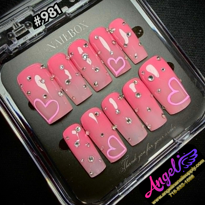 Angelina Handmade Custom Press-On #0981