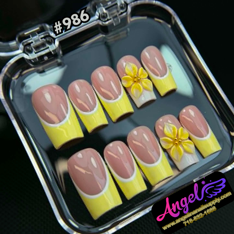 Angelina Handmade Custom Press-On #0986