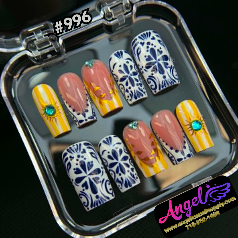 Angelina Handmade Custom Press-On #0996