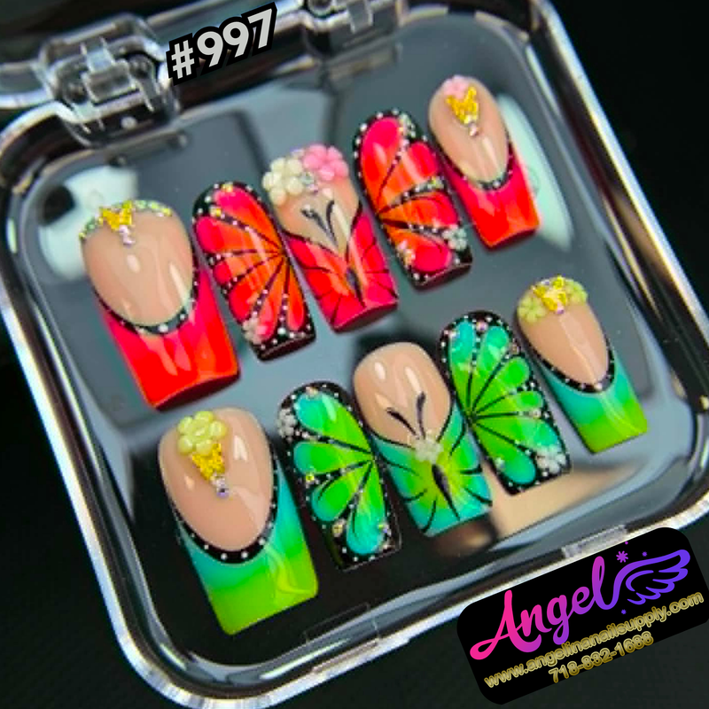 Angelina Handmade Custom Press-On #0997