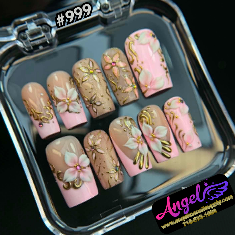 Angelina Handmade Custom Press-On #0999