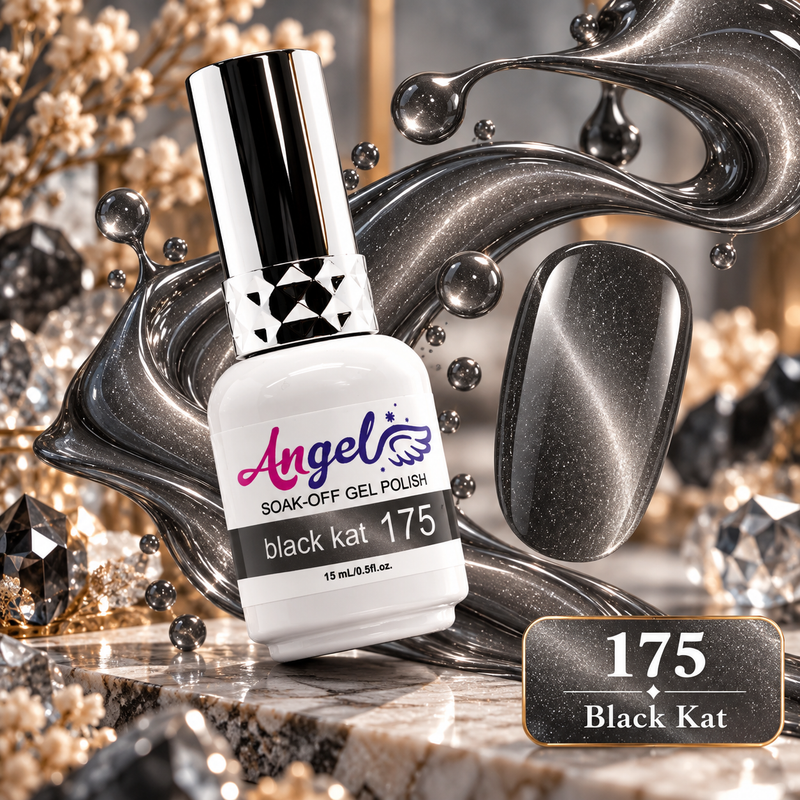 Angel Gel Cateyes 175 Black Kat