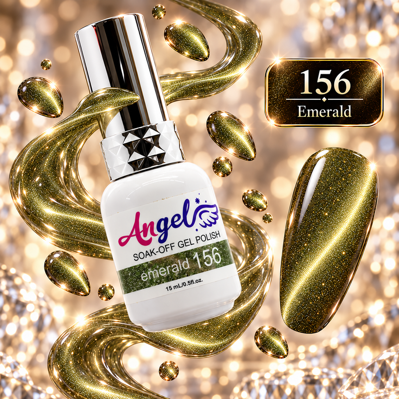 Angel Gel Cateyes 156 ngọc lục bảo