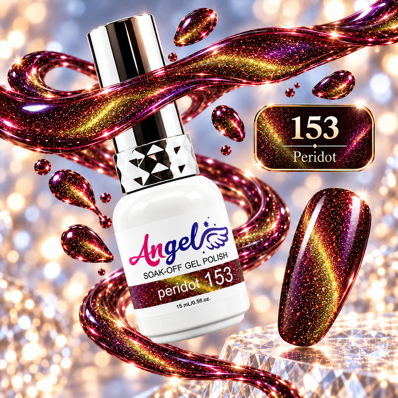 Angel Gel Cateyes 153 peridot