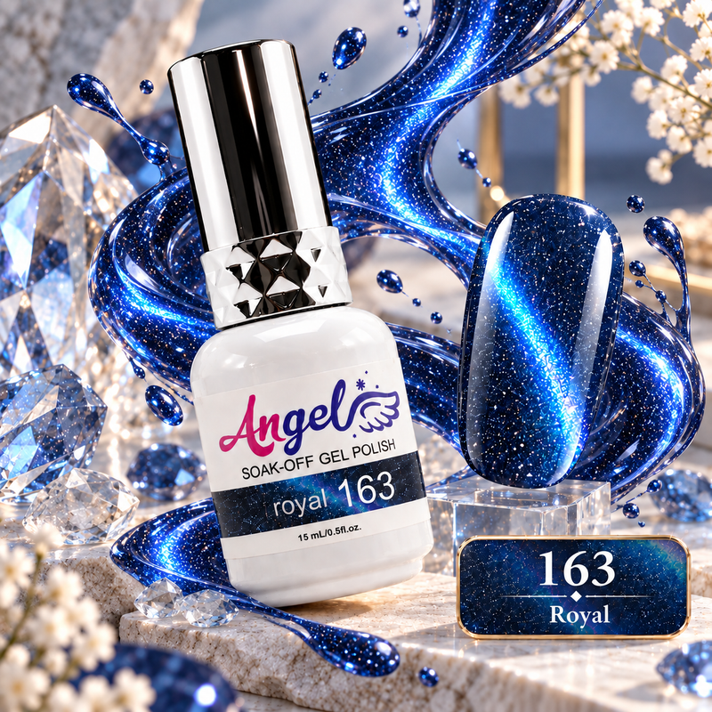 Angel Gel Cateyes 163 Royal